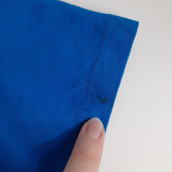 Vineyard Vines Whale Tee Set 2pc Solid Blue & Happy Hanukkah Long Sleeve 3T/4T - Picture 5 of 16